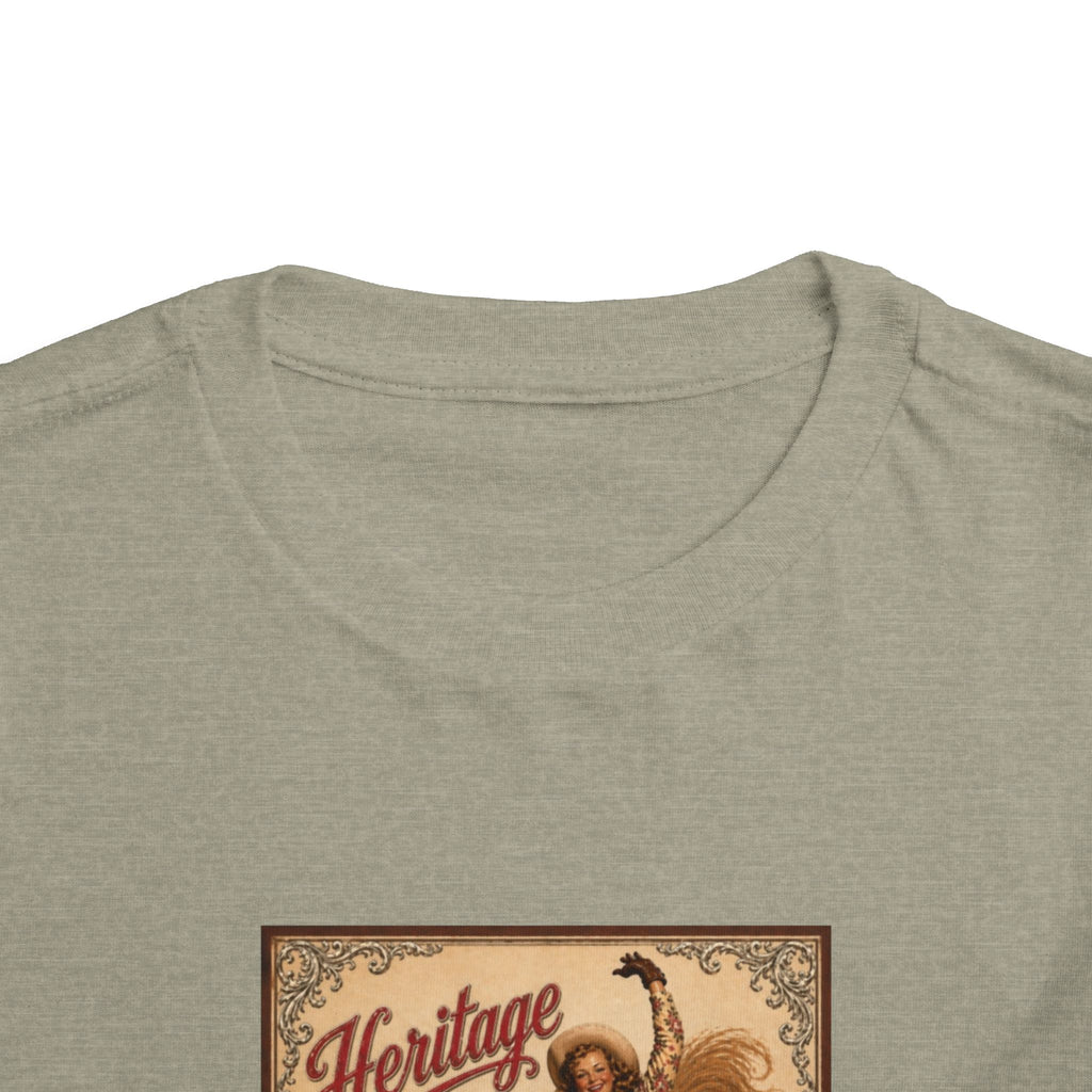 Toddler Tee — Vintage Rodeo 'Heritage 11' Bucking Horse Graphic