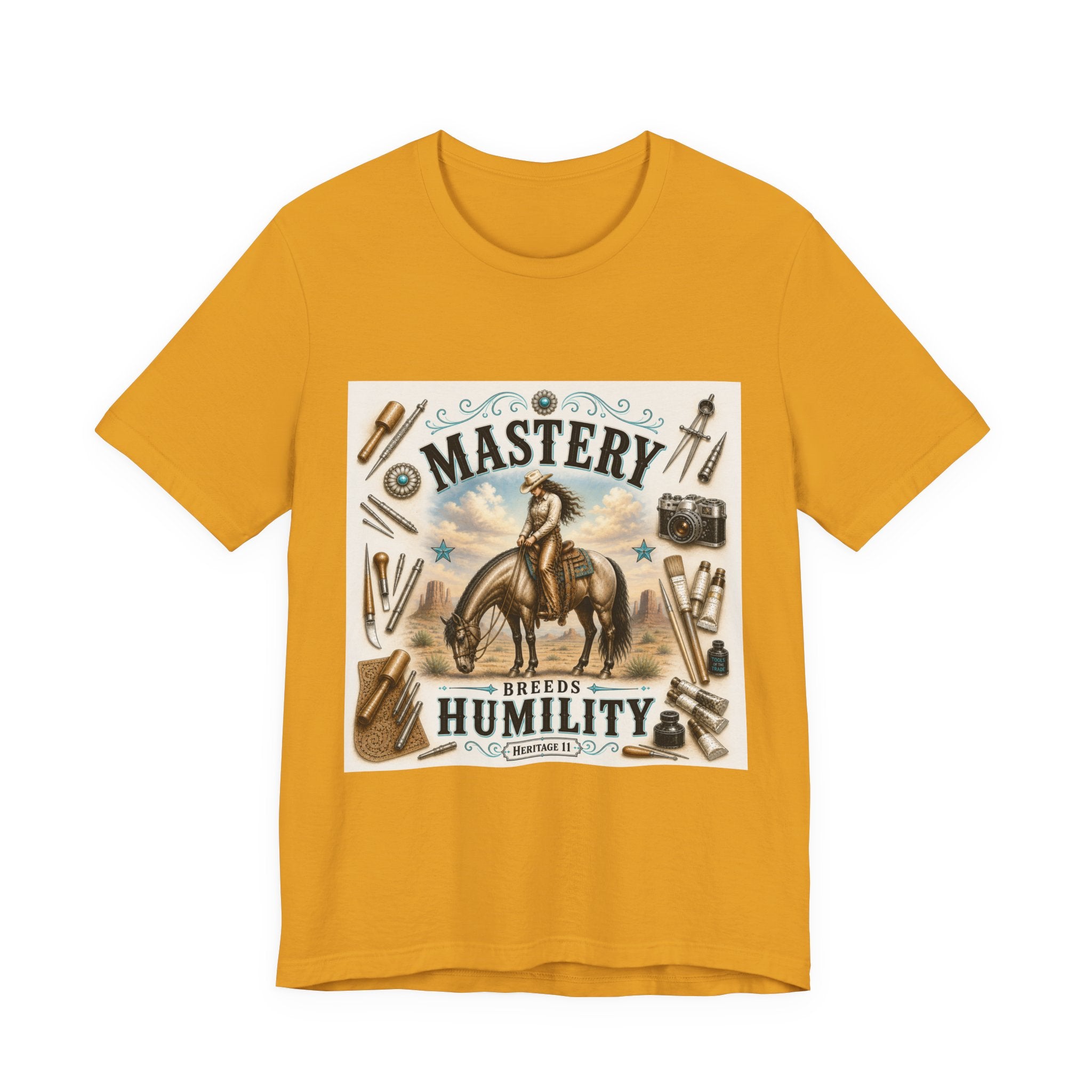 Mastery Breeds Humility Western Horse T-Shirt