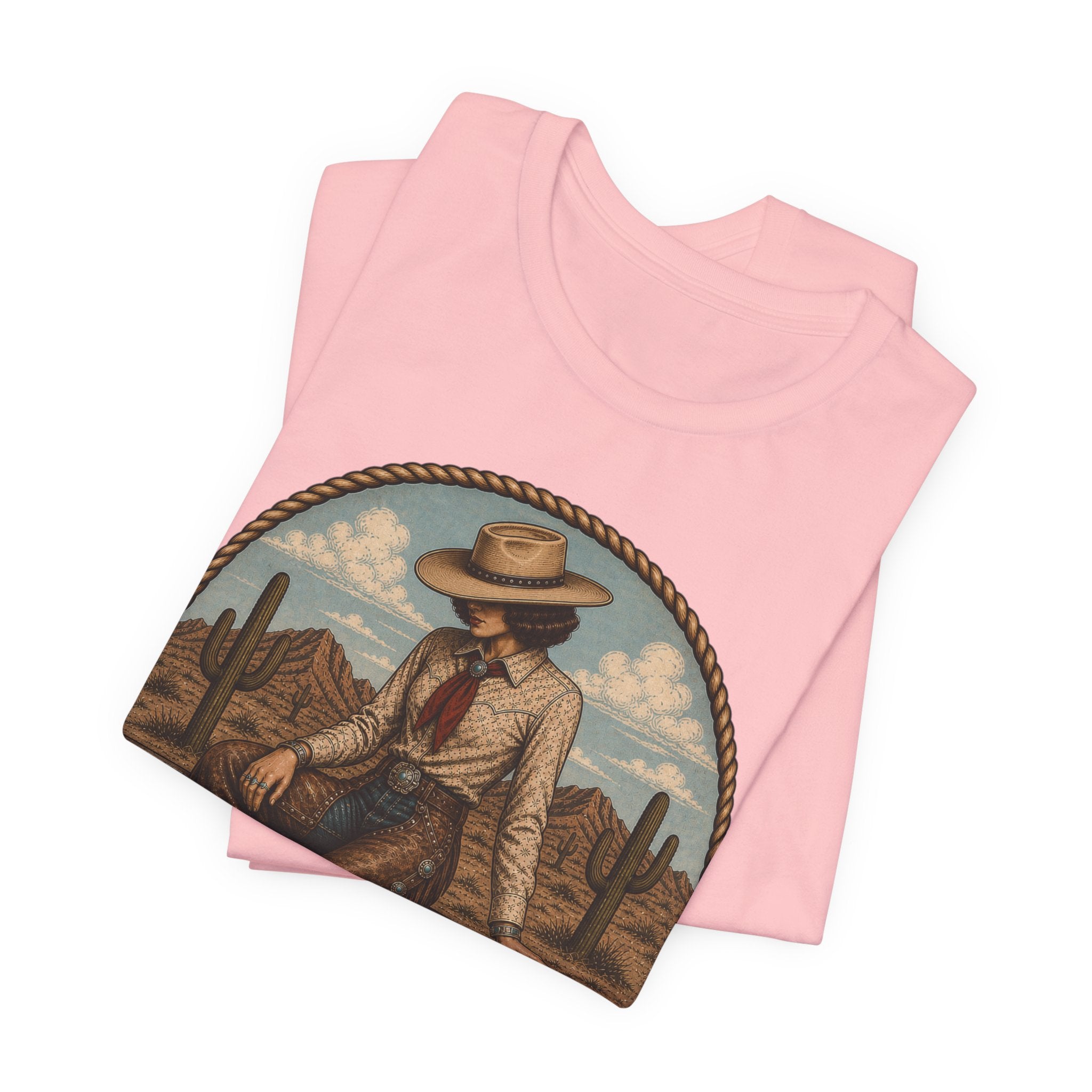 Cowboy Graphic Tee - 'I Have Standards, They're Low But I Have Some' Vintage Western T-Shirt