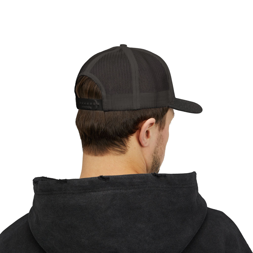 D2 Silver Co. Logo Snapback Trucker Cap — Branded Mesh Baseball Hat