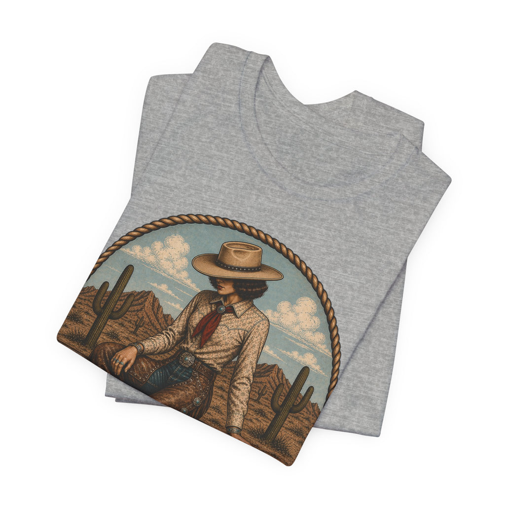Cowboy Graphic Tee - 'I Have Standards, They're Low But I Have Some' Vintage Western T-Shirt