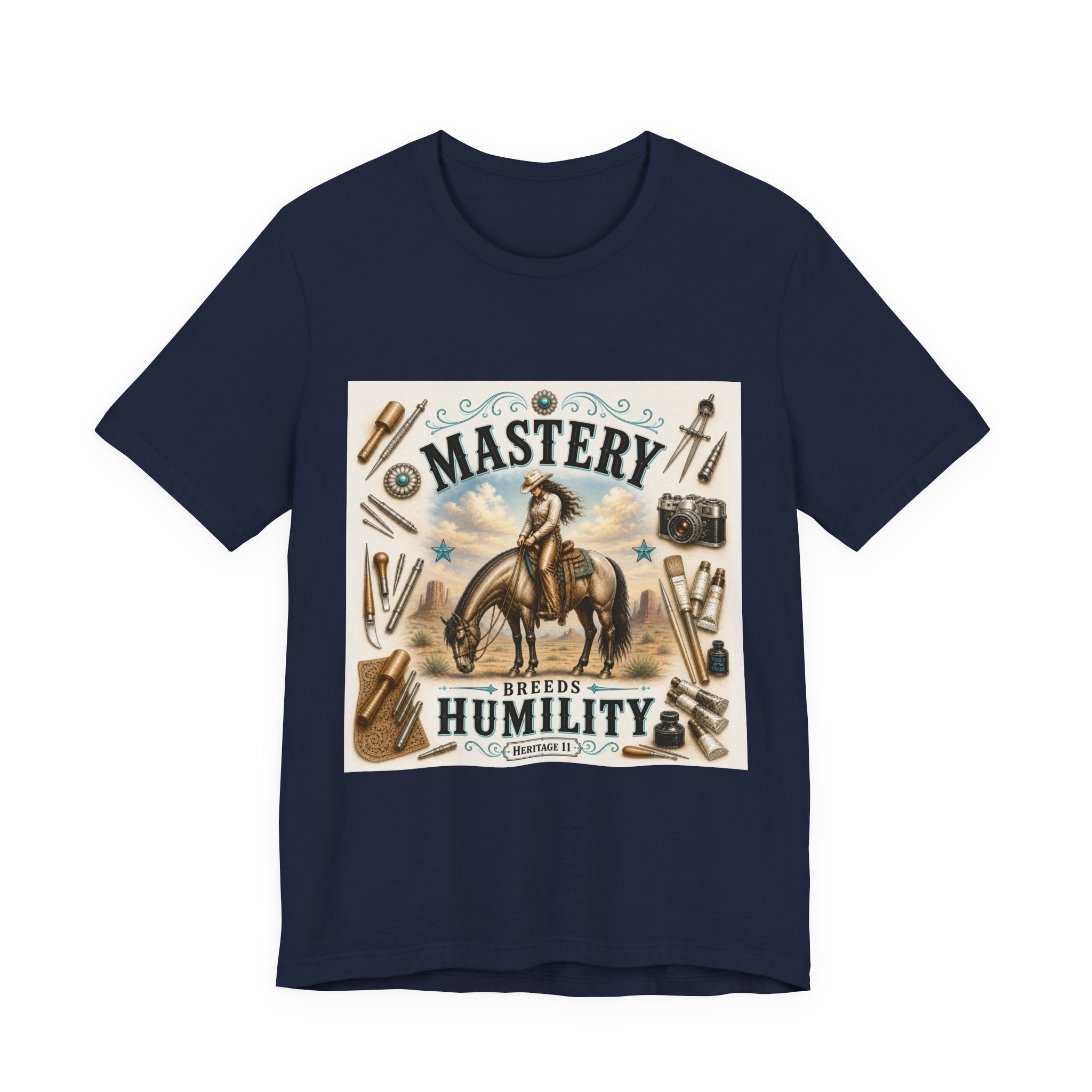 Mastery Breeds Humility Western Horse T-Shirt
