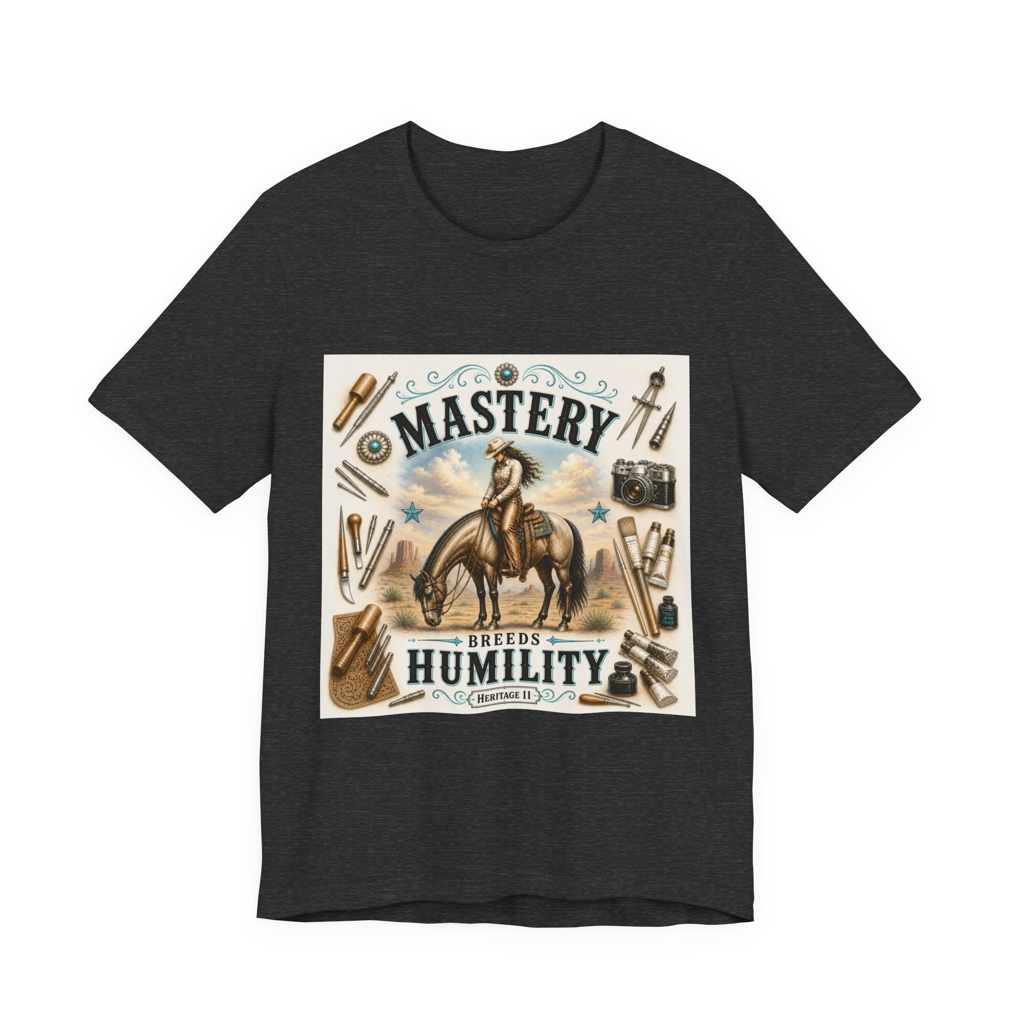 Mastery Breeds Humility Western Horse T-Shirt