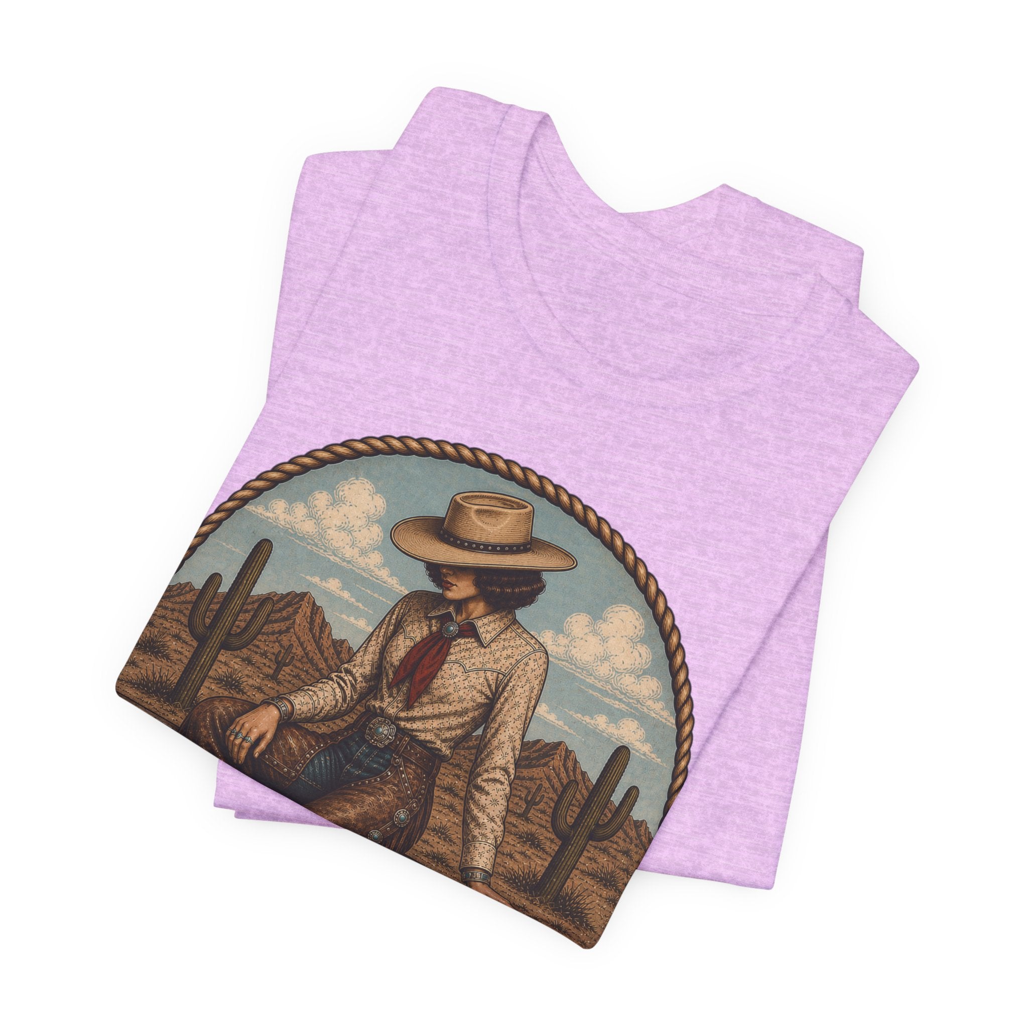 Cowboy Graphic Tee - 'I Have Standards, They're Low But I Have Some' Vintage Western T-Shirt