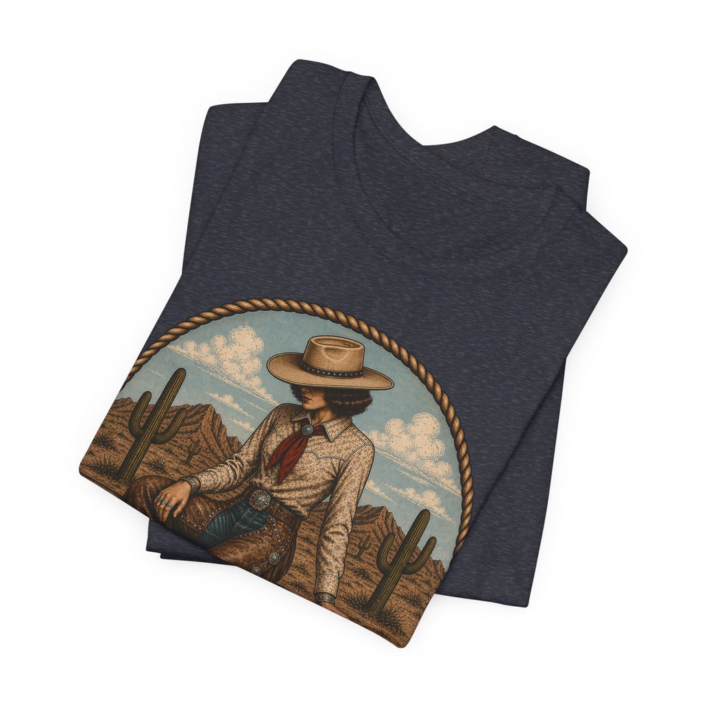 Cowboy Graphic Tee - 'I Have Standards, They're Low But I Have Some' Vintage Western T-Shirt