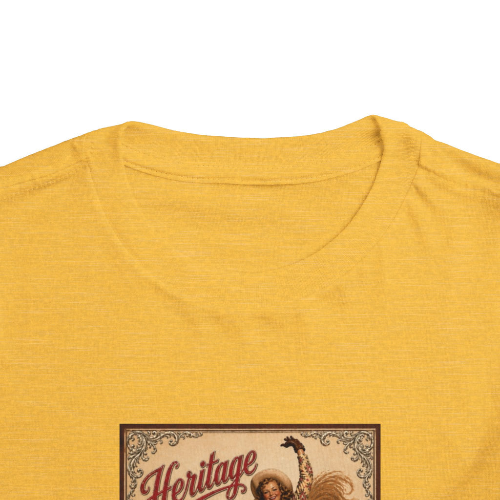 Toddler Tee — Vintage Rodeo 'Heritage 11' Bucking Horse Graphic