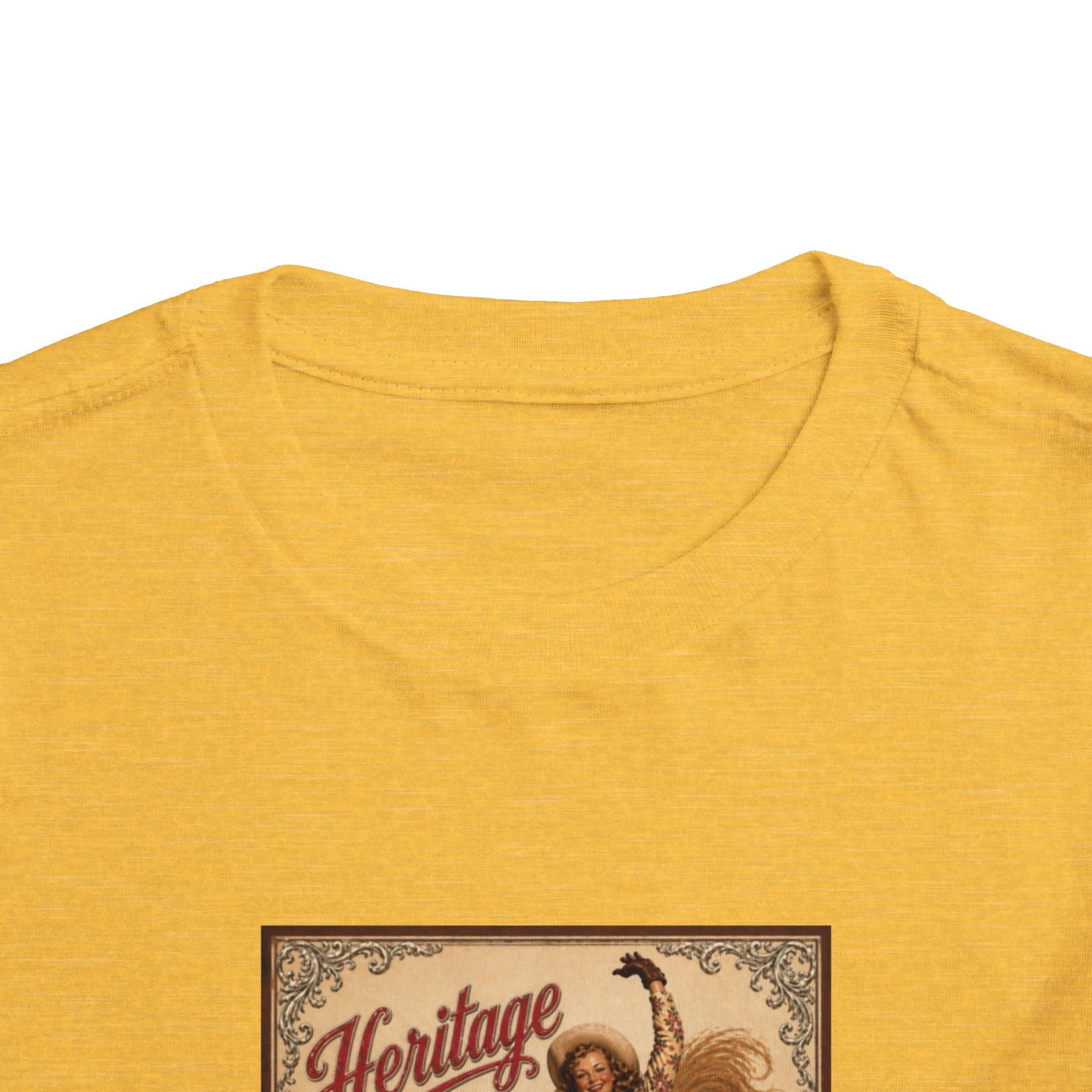 Toddler Tee — Vintage Rodeo 'Heritage 11' Bucking Horse Graphic