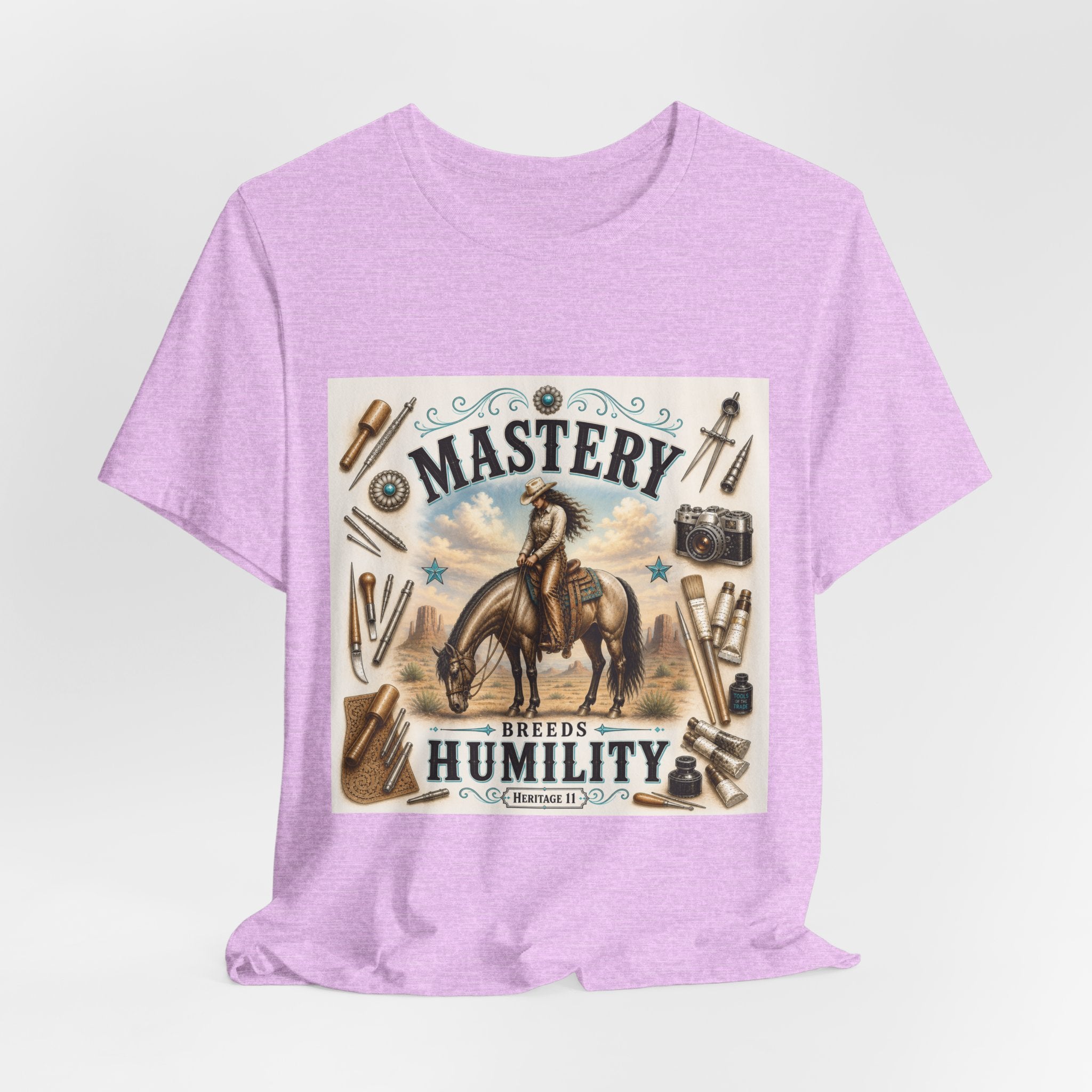 Mastery Breeds Humility Western Horse T-Shirt